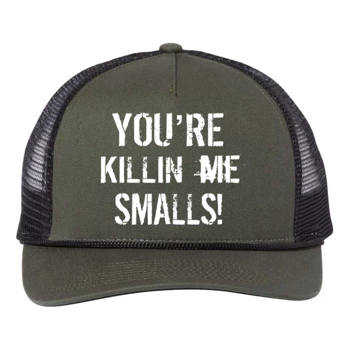 You're Killin Me Smalls! Retro Rope Trucker Hat Cap