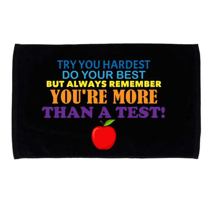 You're More Than A Test Microfiber Hand Towel