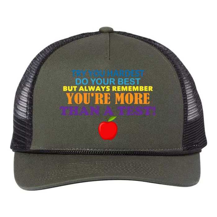 You're More Than A Test Retro Rope Trucker Hat Cap