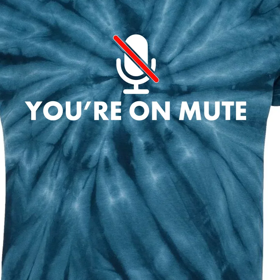 You're On Mute Kids Tie-Dye T-Shirt