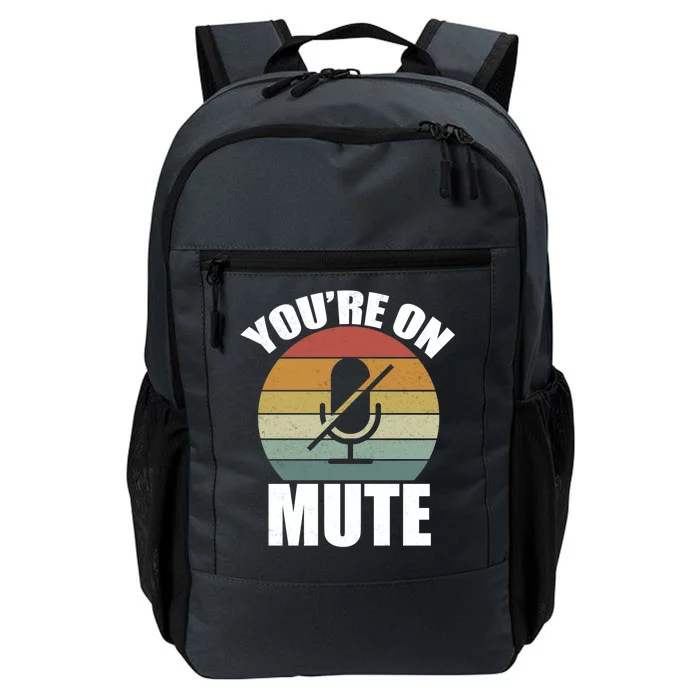 You're On Mute Retro Funny Daily Commute Backpack