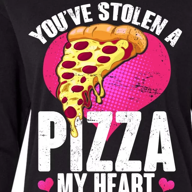 You've Stolen A Pizza My Heart Womens Cotton Relaxed Long Sleeve T-Shirt