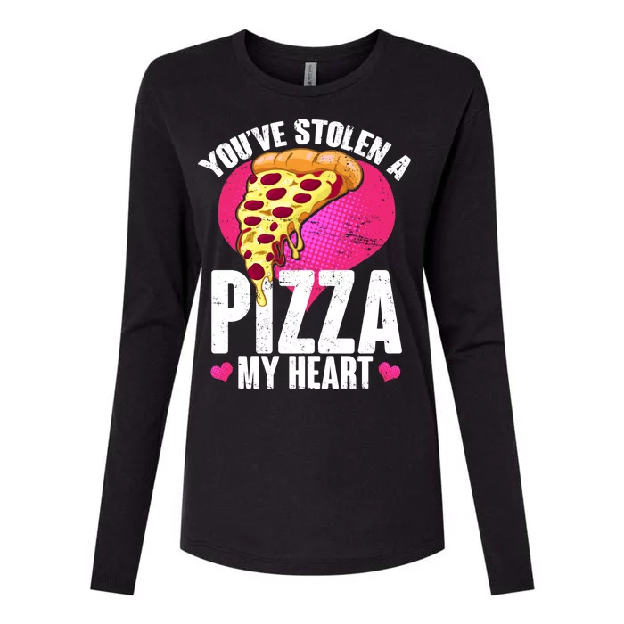 You've Stolen A Pizza My Heart Womens Cotton Relaxed Long Sleeve T-Shirt