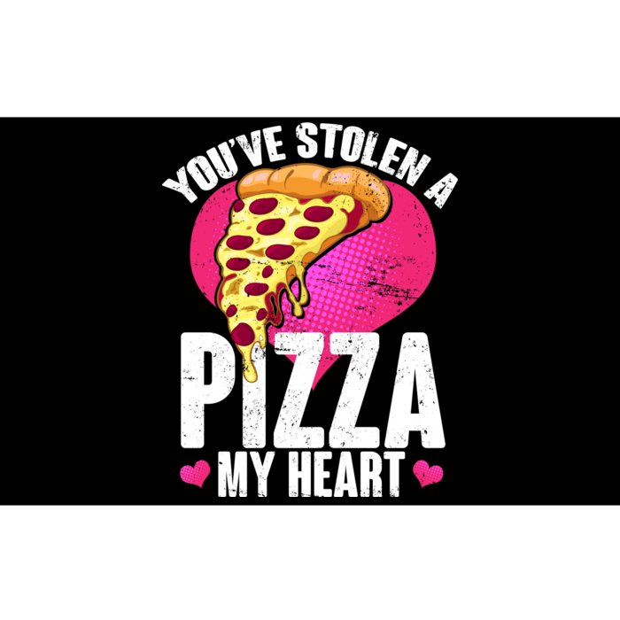 You've Stolen A Pizza My Heart Bumper Sticker