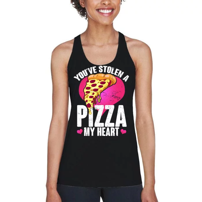 You've Stolen A Pizza My Heart Women's Racerback Tank