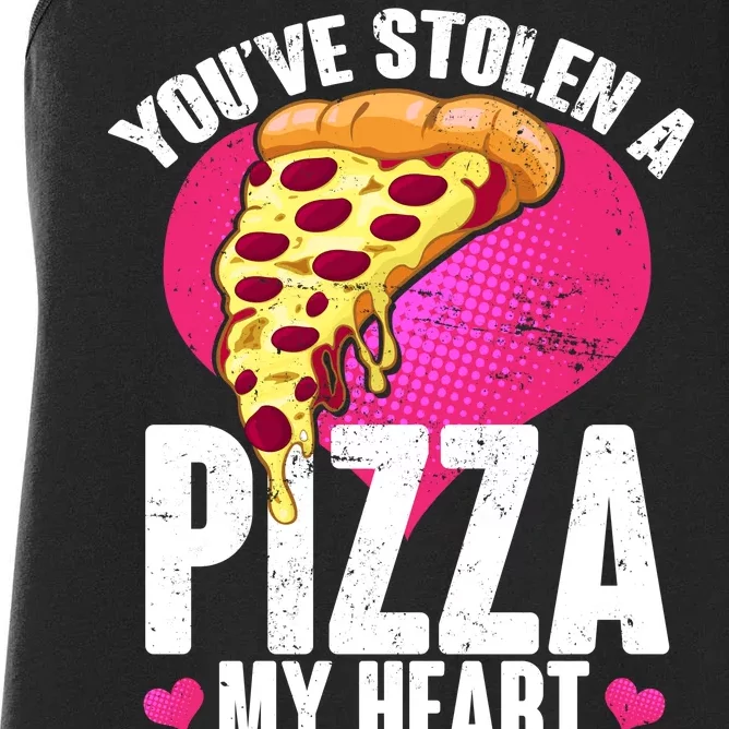 You've Stolen A Pizza My Heart Women's Racerback Tank