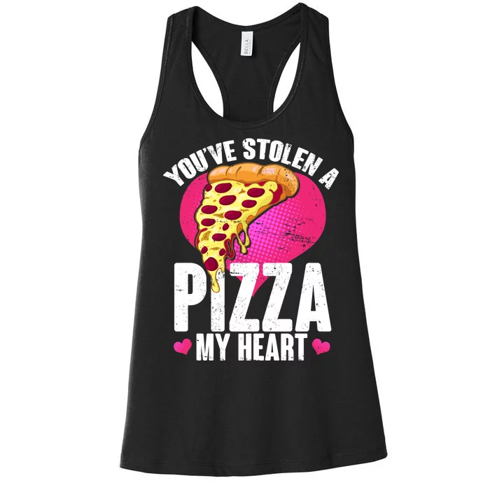 You've Stolen A Pizza My Heart Women's Racerback Tank