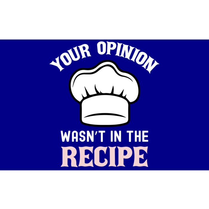 Your Opinion Wasnt In The Recipe Fruit Bread Funny Gift Bumper Sticker