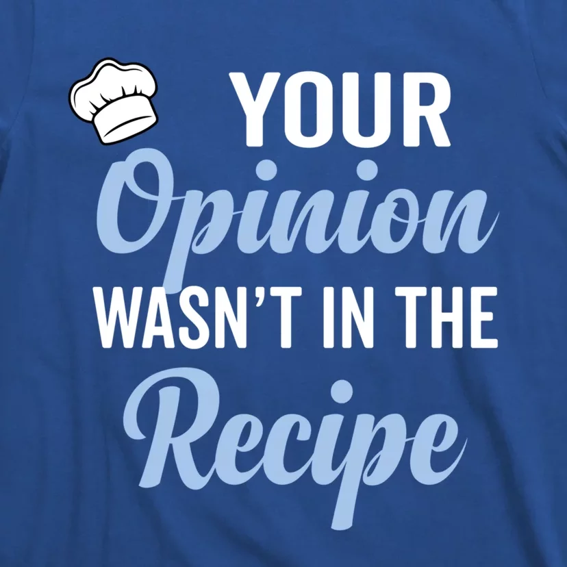 Your Opinion Wasnt In The Recipe Korean Bibimbap Great Gift T-Shirt