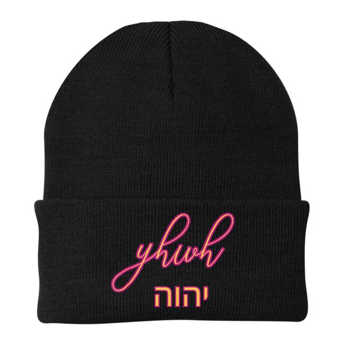 Yhwh Or Yahweh The Name Of God Knit Cap Winter Beanie