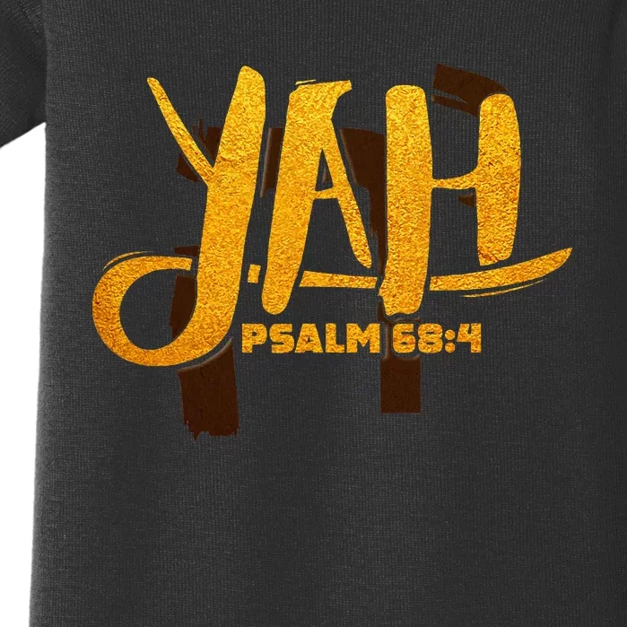 Yah Psalm 684 Hebrew Israelite Yahweh Yhwh Baby Bodysuit