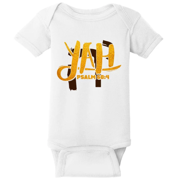 Yah Psalm 684 Hebrew Israelite Yahweh Yhwh Baby Bodysuit