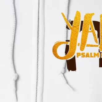 Yah Psalm 684 Hebrew Israelite Yahweh Yhwh Full Zip Hoodie