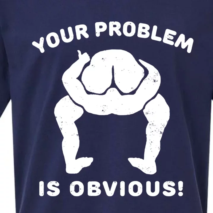 Your Problem Is Obvious Sueded Cloud Jersey T-Shirt