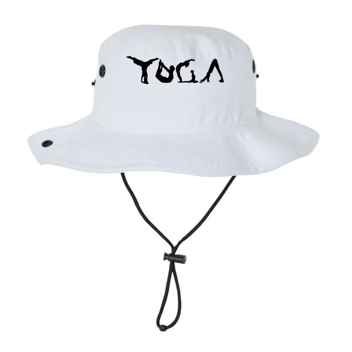 Yoga Pose Make The Word Yoga Gift Yoga Teacher Or Student Gift Legacy Cool Fit Booney Bucket Hat