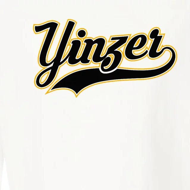 Yinzer Pittsburghese Pittsburgh Pennsylvania Jagoff Pride Cropped Pullover Crew