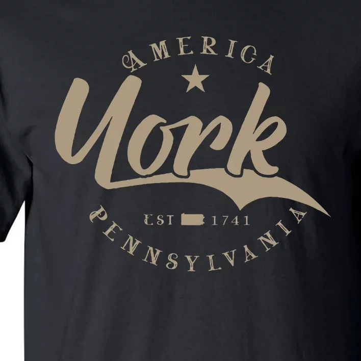 York Pa Pennsylvania Tall T-Shirt