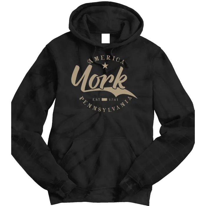 York Pa Pennsylvania Tie Dye Hoodie