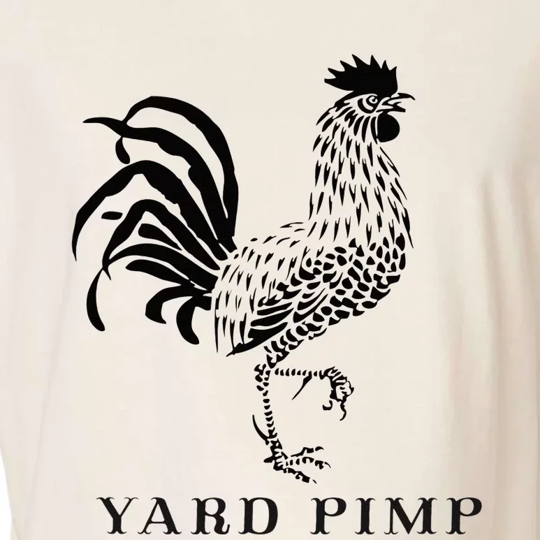 Yard Pimp Rooster King Of The Barnyard Garment-Dyed Women's Muscle Tee