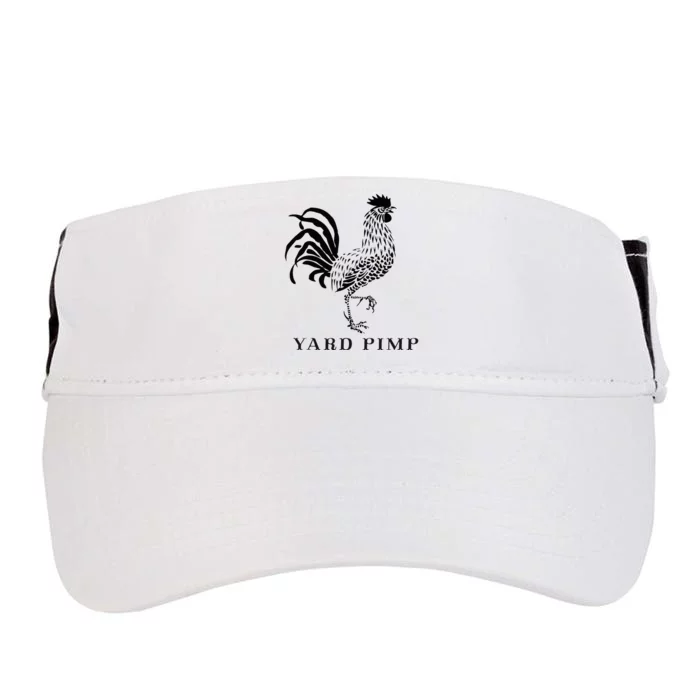 Yard Pimp Rooster King Of The Barnyard Adult Drive Performance Visor