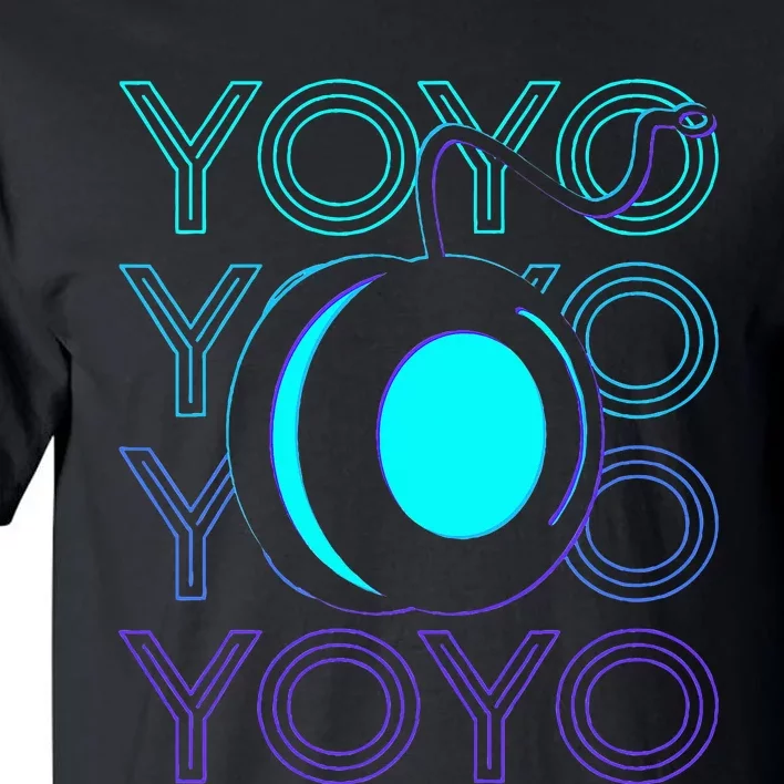 Yoyo Player Retro Tall T-Shirt