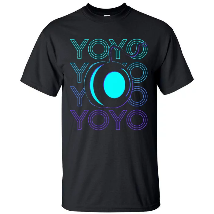 Yoyo Player Retro Tall T-Shirt