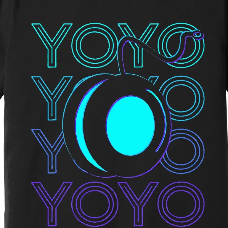 Yoyo Player Retro Premium T-Shirt