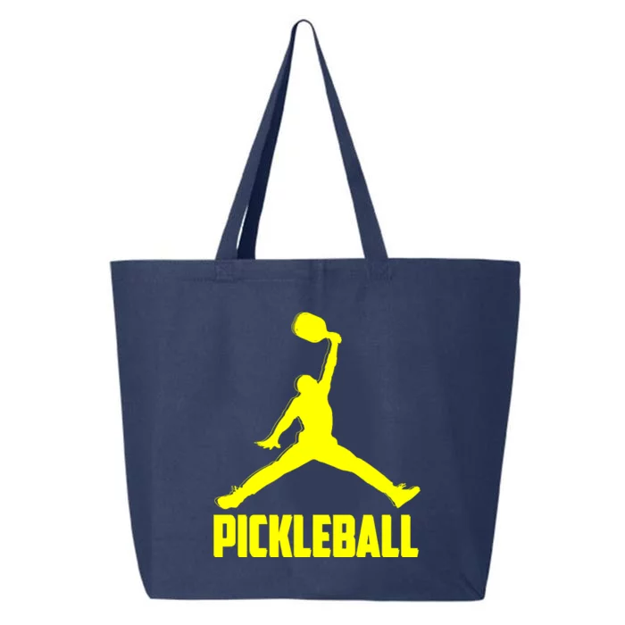 Yellow Pickleball Sports Logo 25L Jumbo Tote