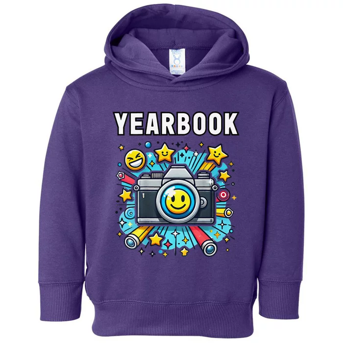 Yearbook Photographer Smile For Yearbook Toddler Hoodie