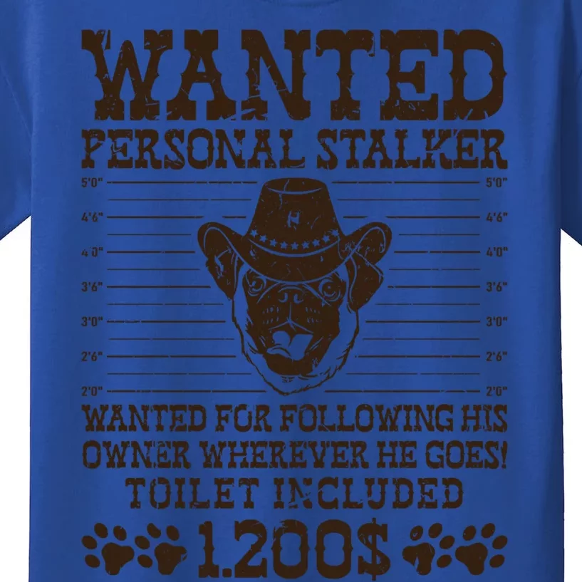 Yorkie Personal Stalker Dog Walker Dog Trainer Gift Kids T-Shirt