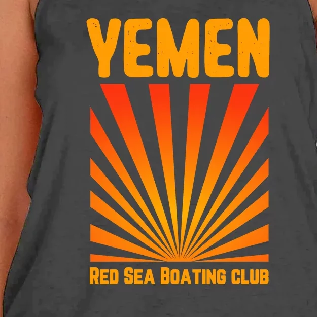 Yemen Pride Yemeni Women's Knotted Racerback Tank