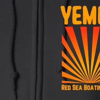 Yemen Pride Yemeni Full Zip Hoodie