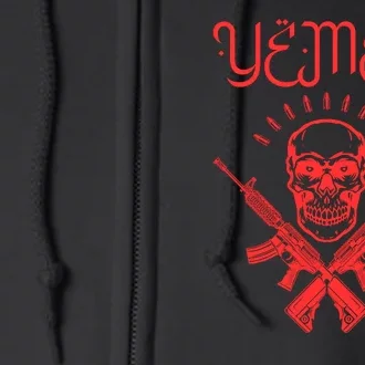 Yemen Pride Yemeni Full Zip Hoodie