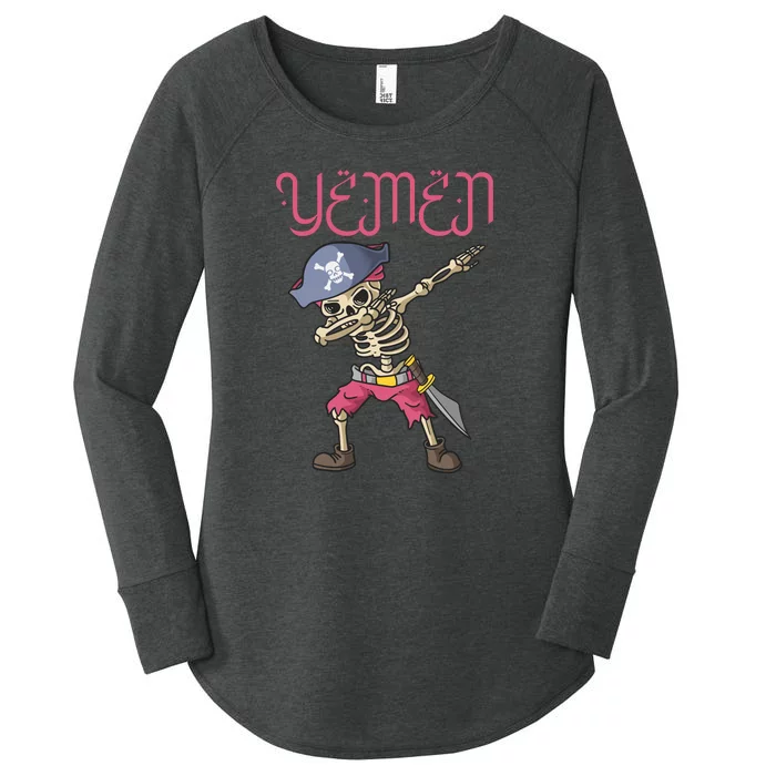 Yemen Pride Yemeni Women's Perfect Tri Tunic Long Sleeve Shirt