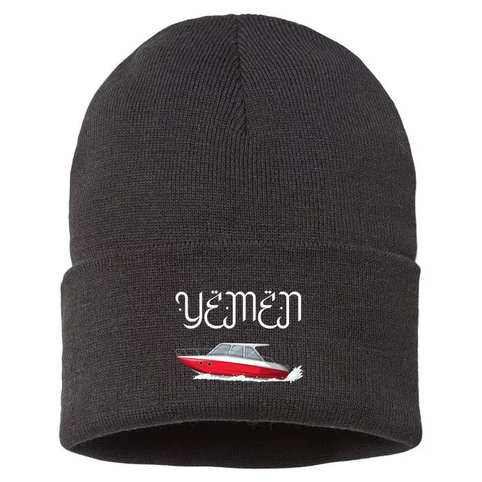 Yemen Pride Yemeni Sustainable Knit Beanie