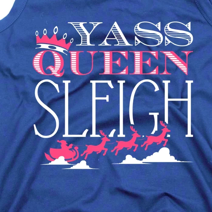 Yass Queen Sleigh Gift Tank Top