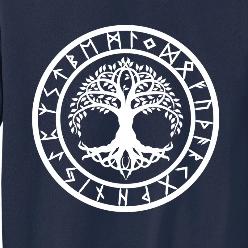 Yggdrasil Rune Circle (Variant Ii) Sweatshirt