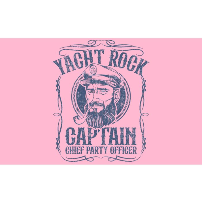 Yacht Rock Captain Pontoon Boat Party Music Boating Bumper Sticker