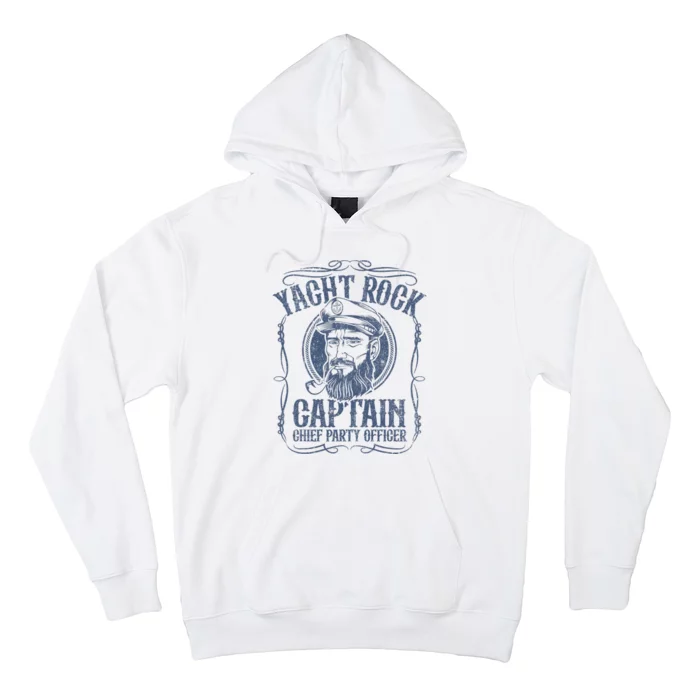 Yacht Rock Captain Pontoon Boat Party Music Boating Hoodie