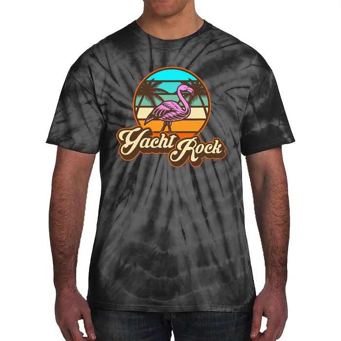 Yacht Rock Forever 70s 80s Retro Tie-Dye T-Shirt