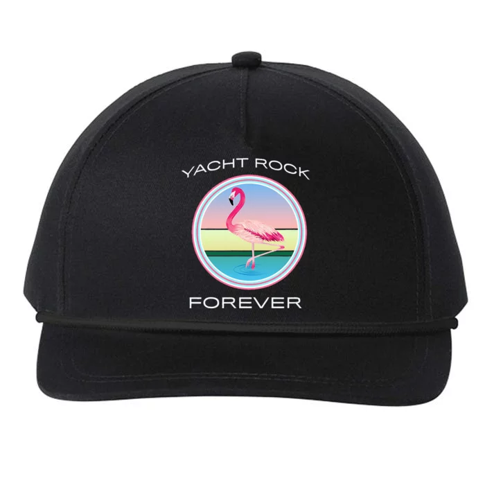 Yacht Rock Forever 80s Retro Style Snapback Five-Panel Rope Hat