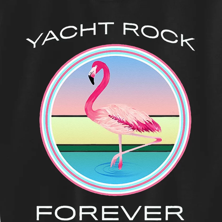 Yacht Rock Forever 80s Retro Style Kids Sweatshirt