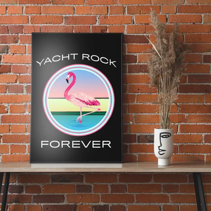 Yacht Rock Forever 80s Retro Style Poster