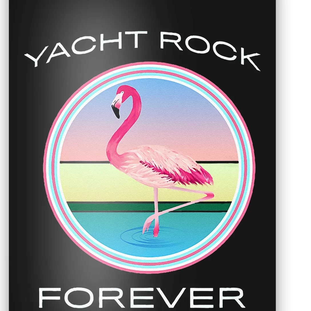 Yacht Rock Forever 80s Retro Style Poster