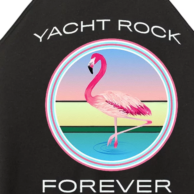 Yacht Rock Forever 80s Retro Style Women’s Perfect Tri Rocker Tank