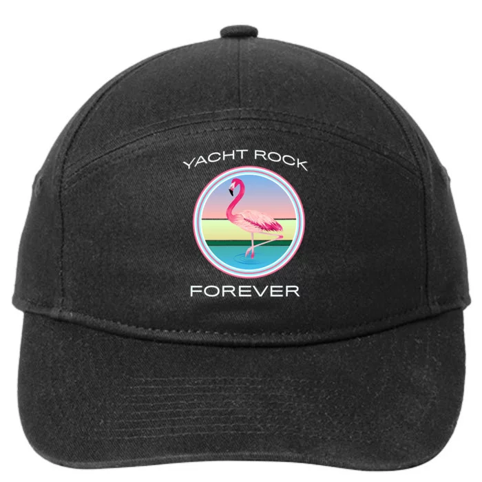 Yacht Rock Forever 80s Retro Style 7-Panel Snapback Hat