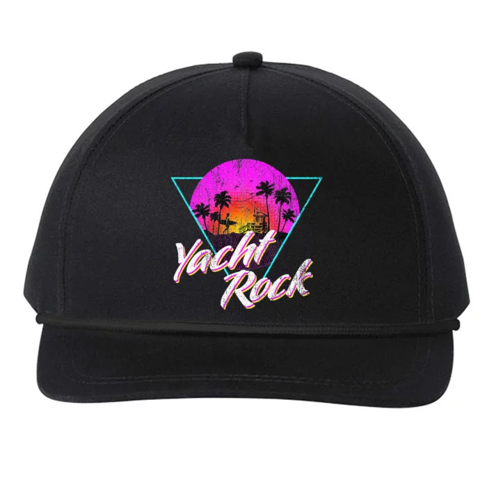 Yacht Rock Party Boat Drinking Beach Snapback Five-Panel Rope Hat