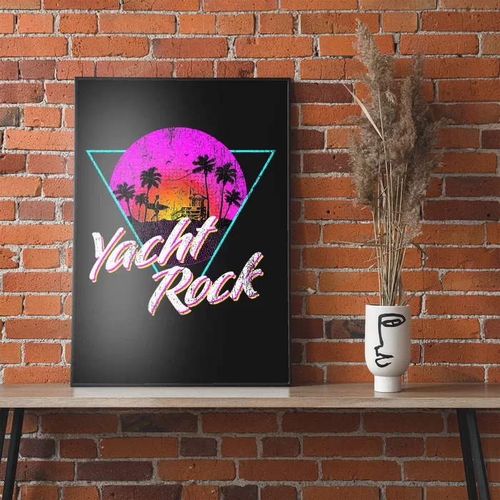 Yacht Rock Party Boat Drinking Beach Poster