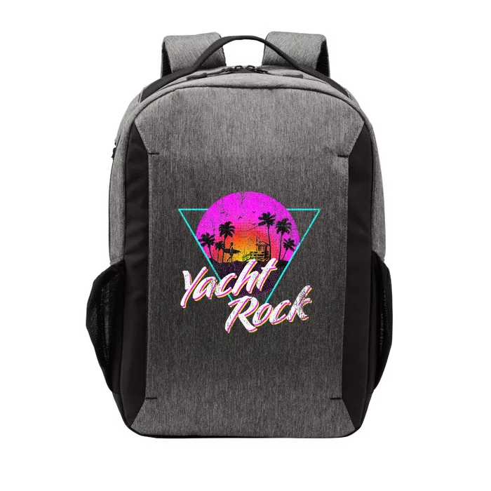 Yacht Rock Party Boat Drinking Beach Vector Backpack