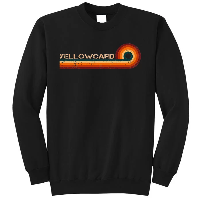 Yellowcard Retro Stripes Vintage Sweatshirt